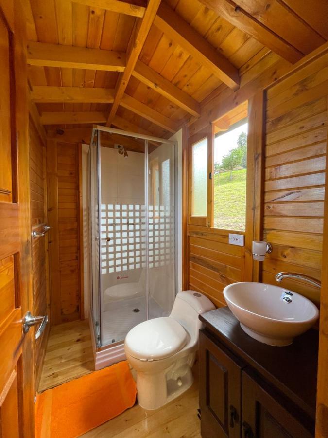 Glamping Y Chalet Aventura Park Villa De Leyva La Periquera المظهر الخارجي الصورة