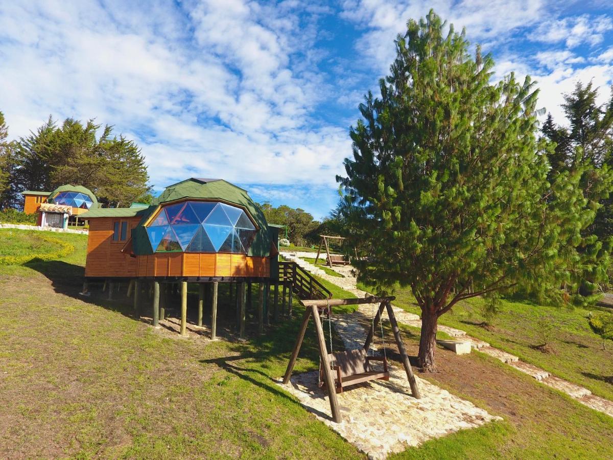 Glamping Y Chalet Aventura Park Villa De Leyva La Periquera المظهر الخارجي الصورة