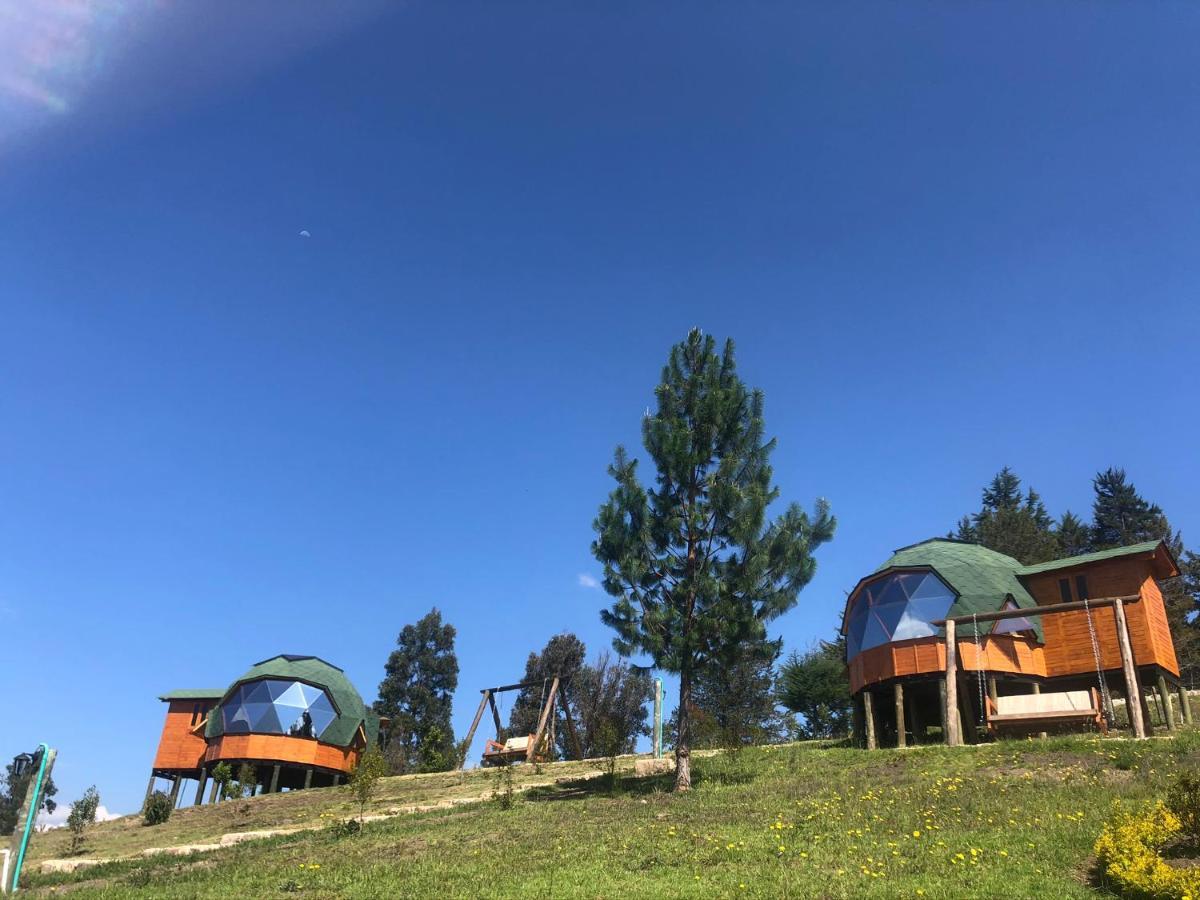 Glamping Y Chalet Aventura Park Villa De Leyva La Periquera المظهر الخارجي الصورة