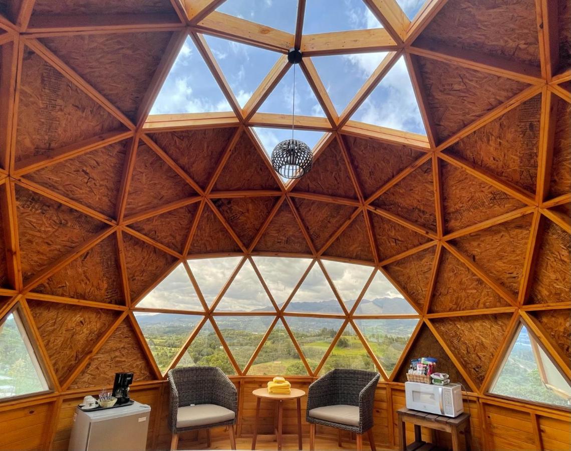 Glamping Y Chalet Aventura Park Villa De Leyva La Periquera المظهر الخارجي الصورة