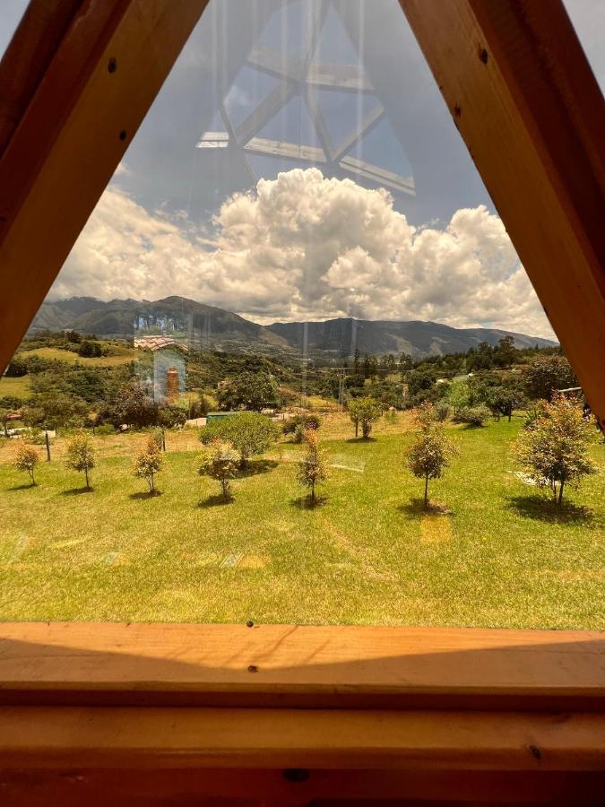 Glamping Y Chalet Aventura Park Villa De Leyva La Periquera المظهر الخارجي الصورة