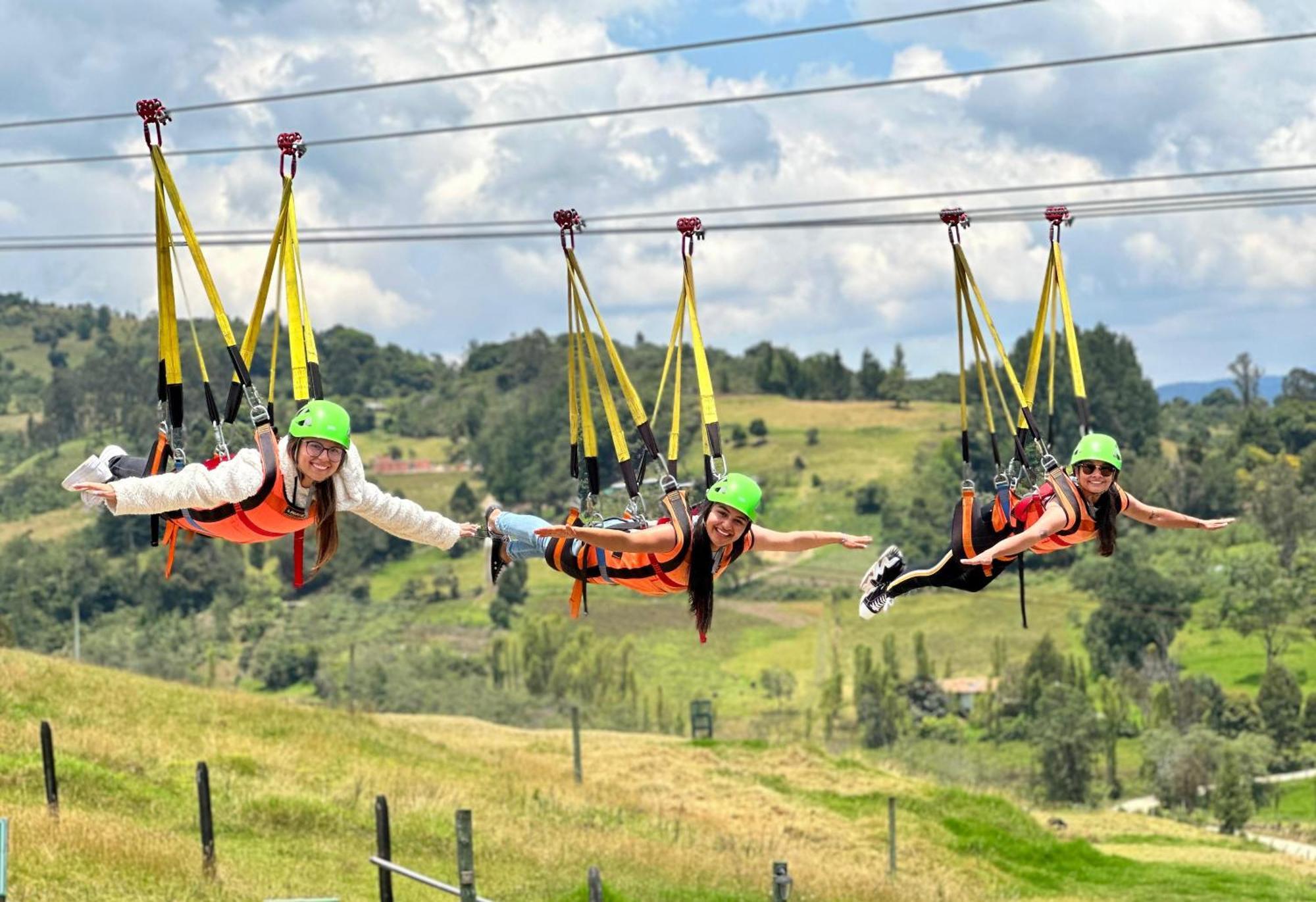 Glamping Y Chalet Aventura Park Villa De Leyva La Periquera المظهر الخارجي الصورة