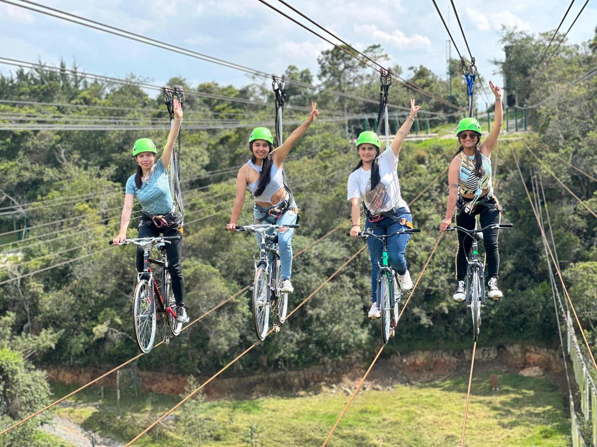 Glamping Y Chalet Aventura Park Villa De Leyva La Periquera المظهر الخارجي الصورة