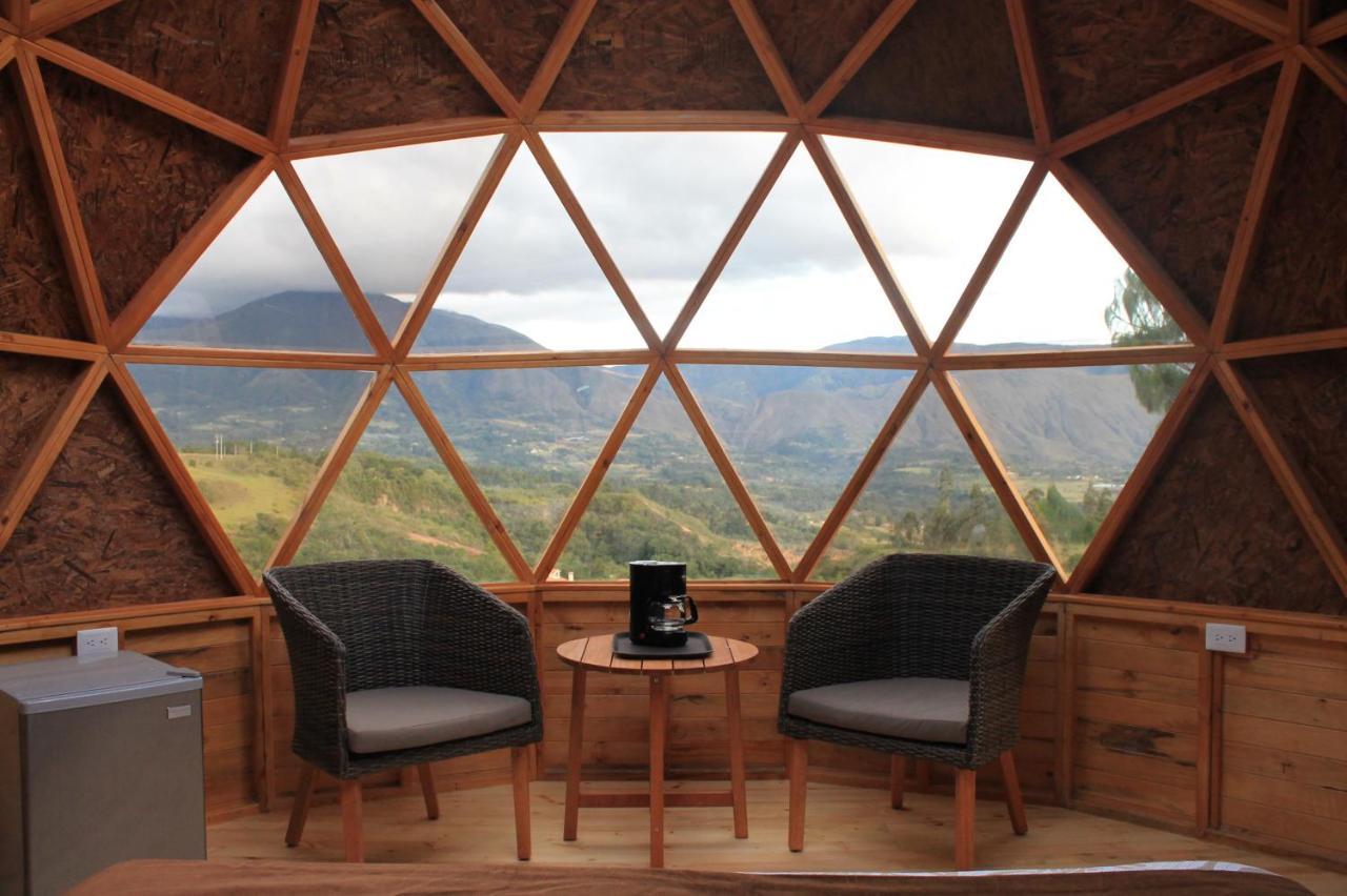 Glamping Y Chalet Aventura Park Villa De Leyva La Periquera المظهر الخارجي الصورة