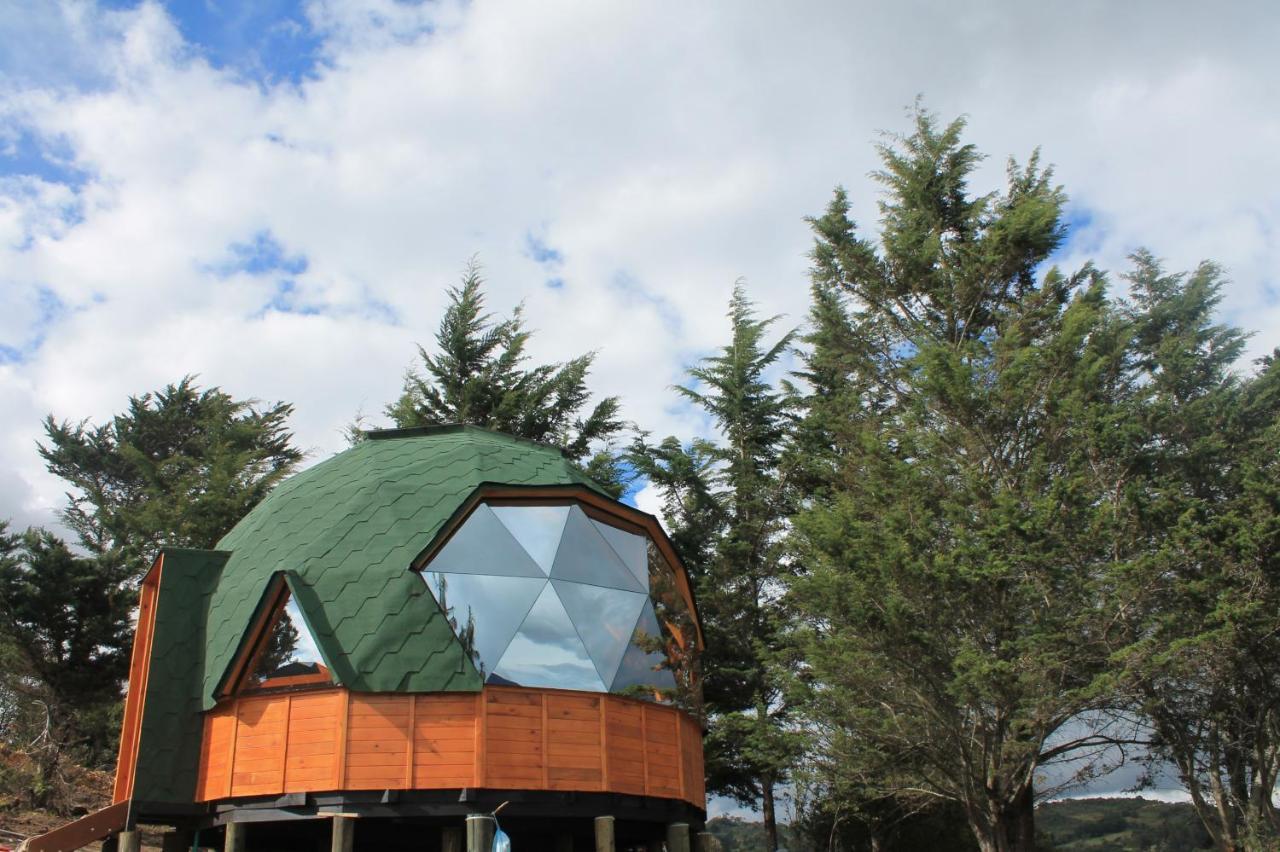 Glamping Y Chalet Aventura Park Villa De Leyva La Periquera المظهر الخارجي الصورة