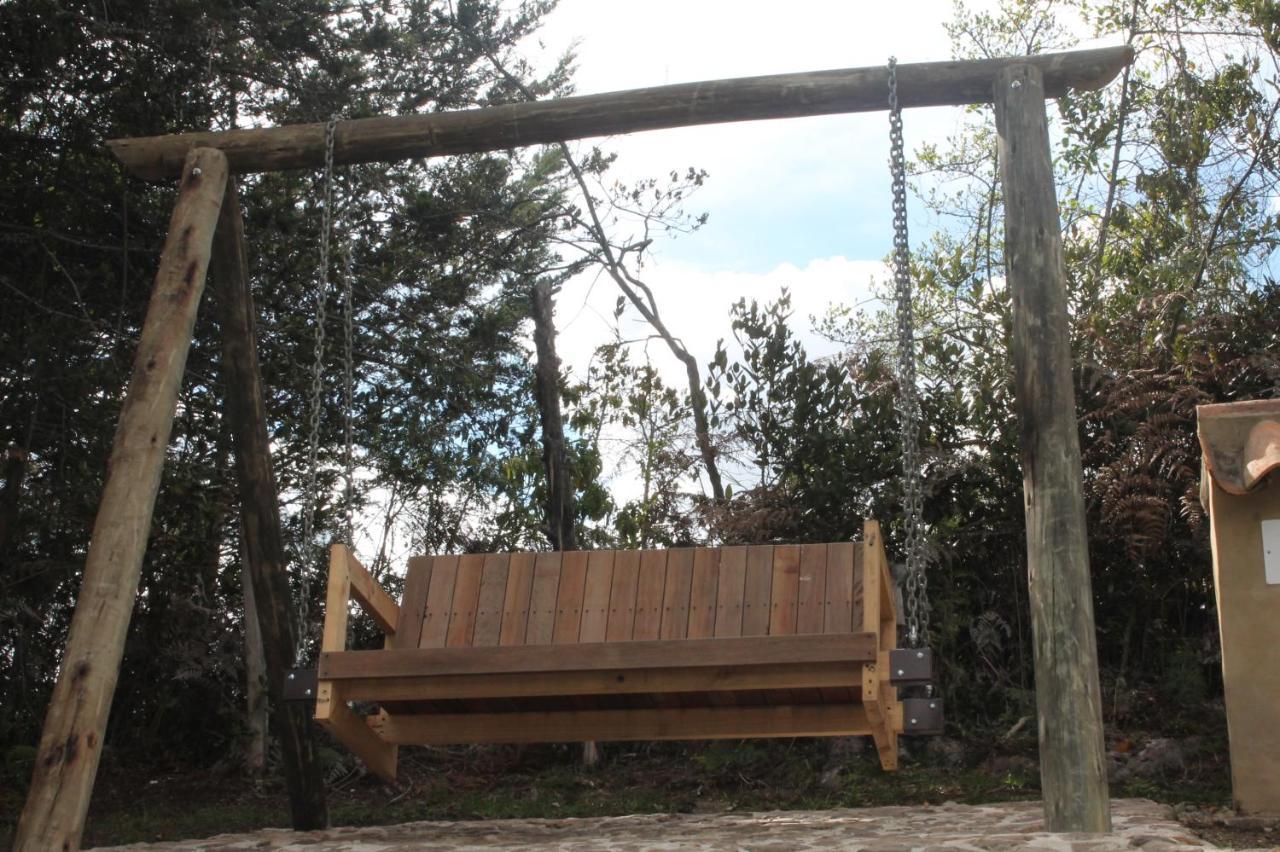 Glamping Y Chalet Aventura Park Villa De Leyva La Periquera المظهر الخارجي الصورة